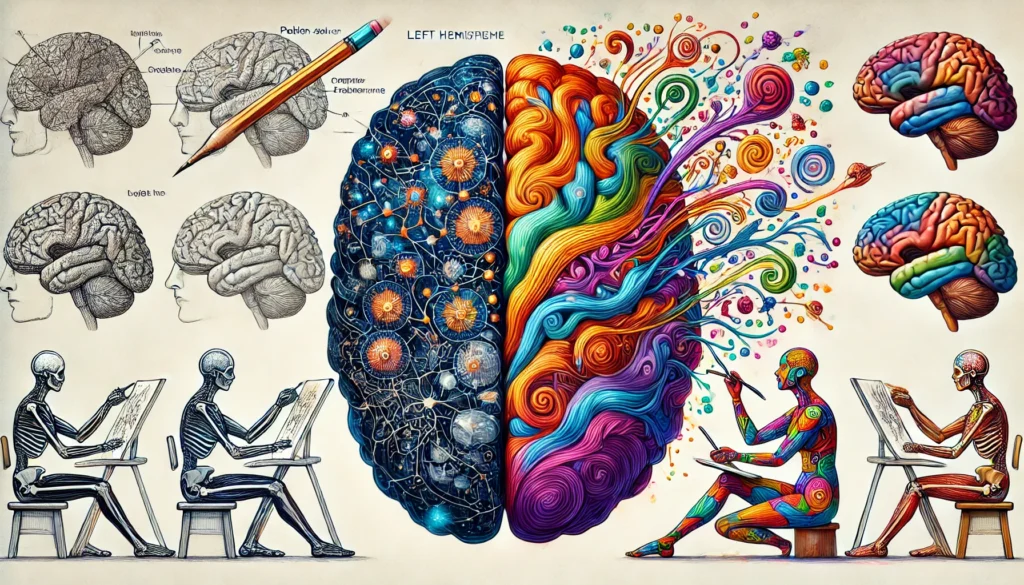 Brain Structure and Creativity of Left-Handers